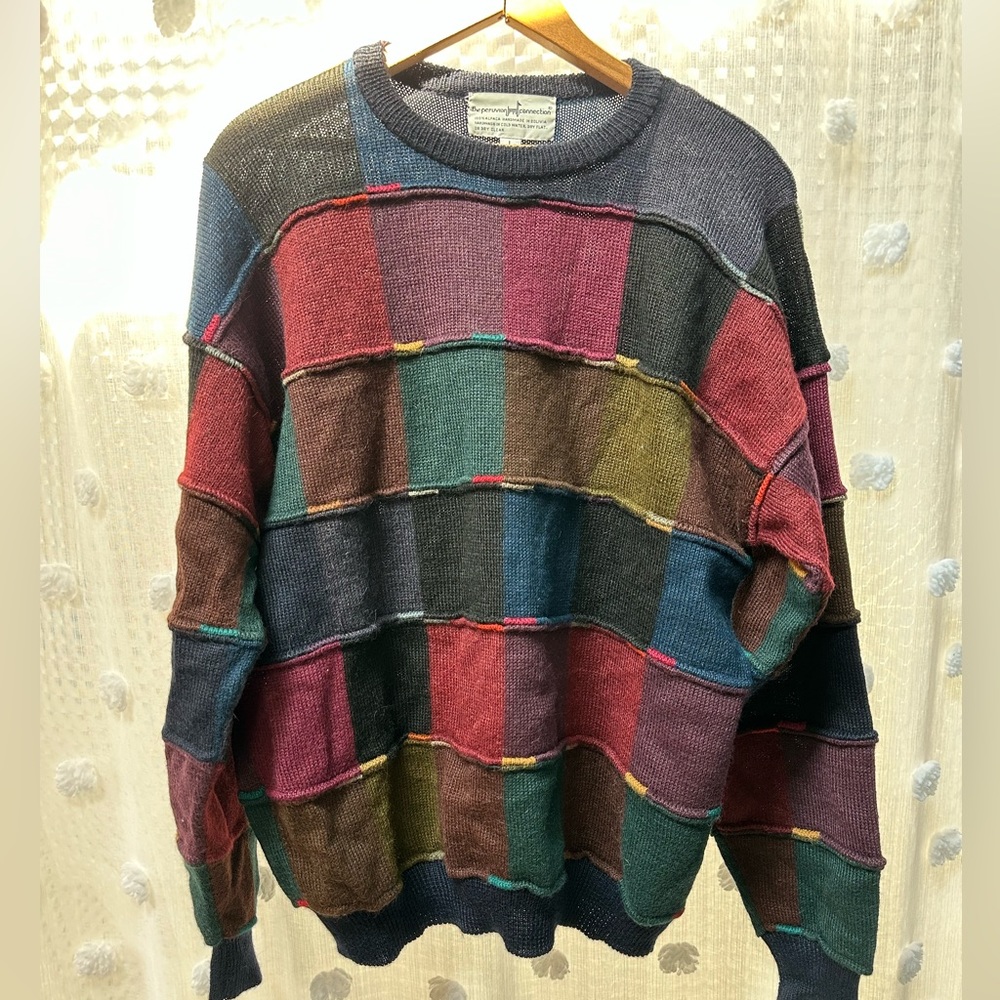 VTG Mens L The Peruvian Connection Sweater